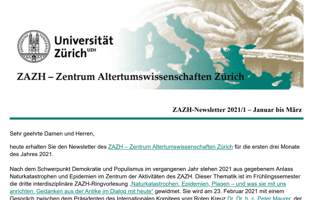 ZAZH-Newsletter