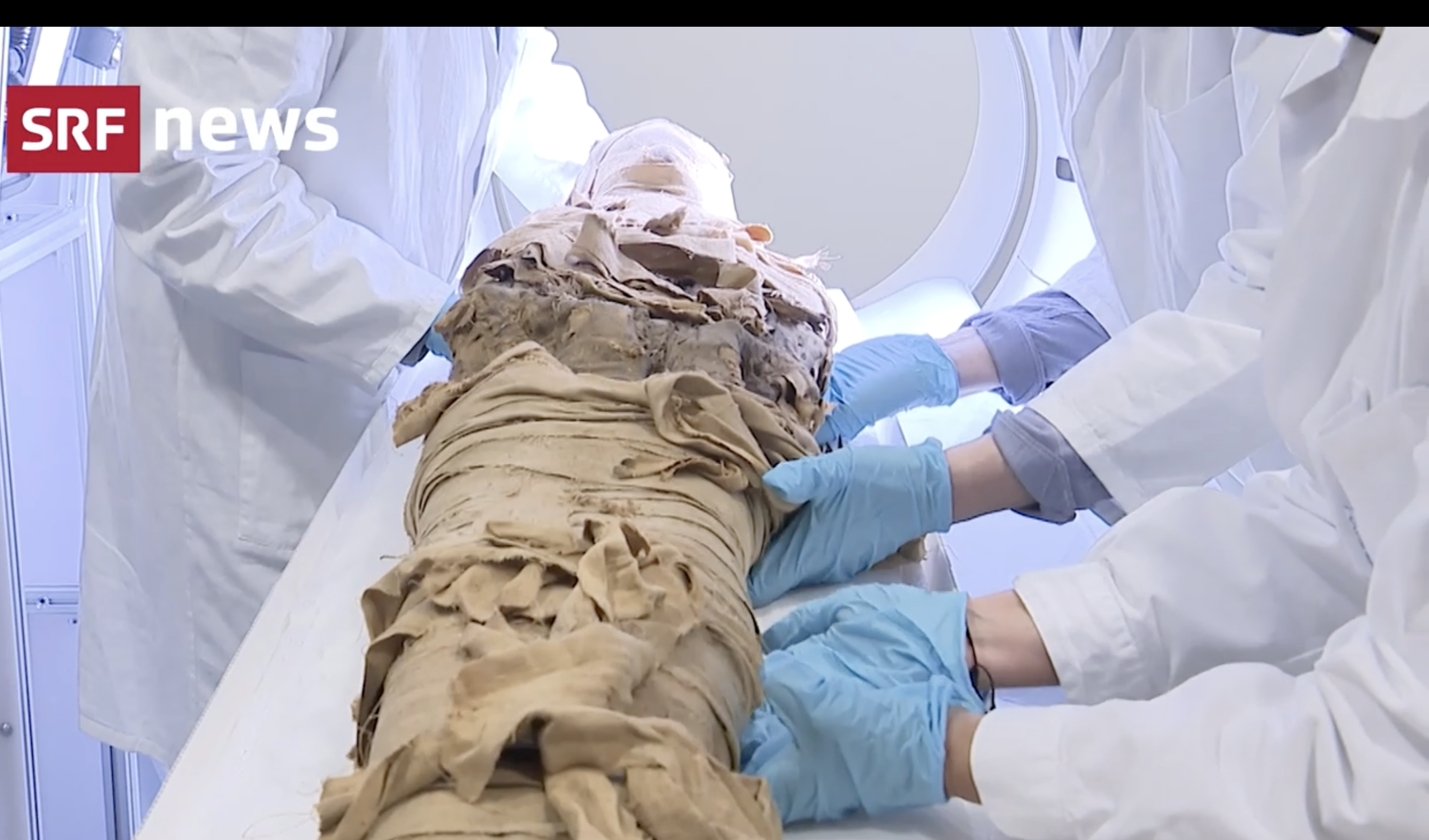 Die Mumie im Vitro-Scan
