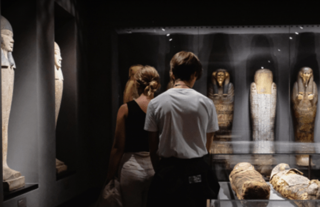 Mumien im Museum